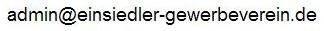 Mailadresse Mailadresse
